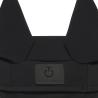 mini: Nauszniki dla konia Cavalleria Toscana Light Weight Attachable Jersey czarne Full (2)