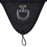 mini: Nauszniki dla konia Cavalleria Toscana Light Weight Attachable Jersey granatowe Full (3)