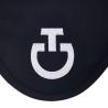 mini: Nauszniki dla konia Cavalleria Toscana Light Weight Jersey Stripe granatowe Full (2)