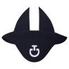 mini: Nauszniki dla konia Cavalleria Toscana Light Weight Jersey Stripe navy  (1)
