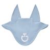 mini: Nauszniki dla konia Cavalleria Toscana Light Weight Jersey Stripe blue fog Pony (1)