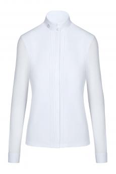 Koszula konkursowa Transparent/Jersey Elegant L/S Competition Shirt granat/biały