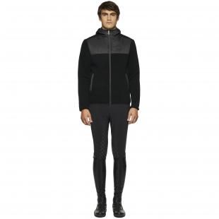 Bluza Sherpa Fleece Zip Jacket Man czarna 