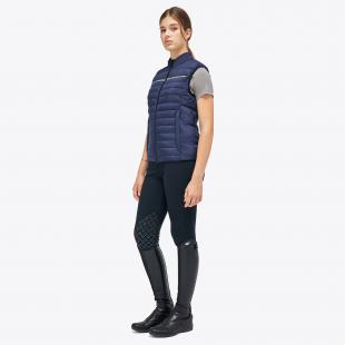 Kamizelka CT Team Highlight Quilted Nylon Puffer royal navy 