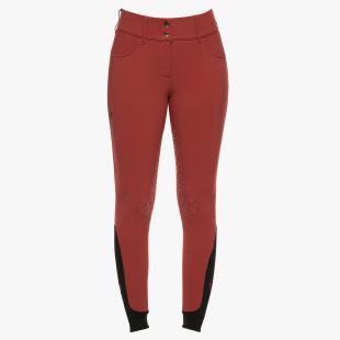Bryczesy zimowe damskie American FS Full Grip Winter burnt brick 