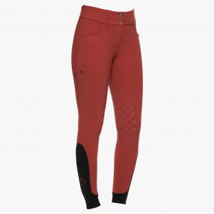 Bryczesy zimowe damskie American FS Full Grip Winter burnt brick 