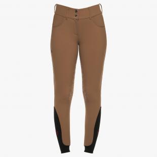 Bryczesy American FS Full Grip caffe latte