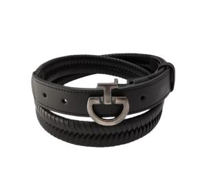 Pasek Men's Leather Belt czarny