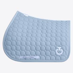 Czaprak Circle Quilted blue fog/white