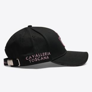 Czapka z daszkiem CT czarna z logo grape  shake