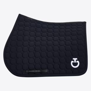 Czaprak Circle Quilted czarny/białe logo VS