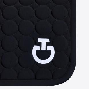 Czaprak Circle Quilted czarny/białe logo VS