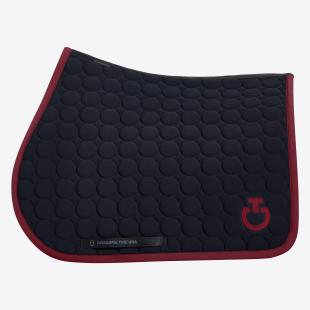 Czaprak Circle Quilted czarny/bordo VS