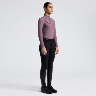 Golf CT L/S Warm Jersey Training Polo grape shake 