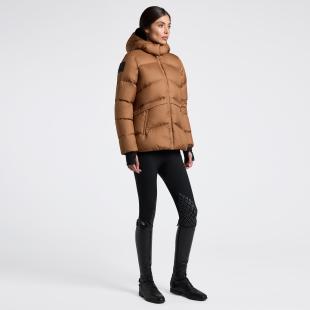 Kurtka damska CT Hooded Down Padded Nylon foxtrot 