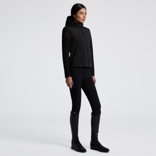 Kurtka damska CT Hybrid Puffer/Tech Knit czarna  