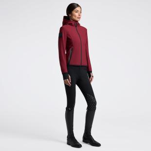 Kurtka damska CT Thermal Hooded Softshell bordowa 