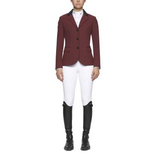 Frak damski Grand Prix Riding Jacket bordowy 