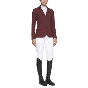 Frak damski Grand Prix Riding Jacket bordowy 