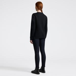 Bluza damska CT Cotton Crew Neck czarna 