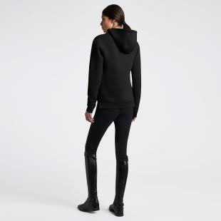 Bluza damska bawełniana  CT Cotton Zip Hoodie czarna 
