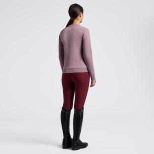 Bluza bawełniana dziewczęca CT Cotton Crew Neck grape shake 