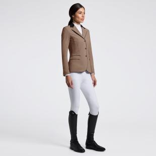 Frak damski Grand Prix Zip Riding Jacket walnut 
