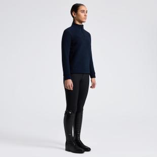 Bluza dziecięca CT Fleece w/Orbit Logo Half Zip granatowa 