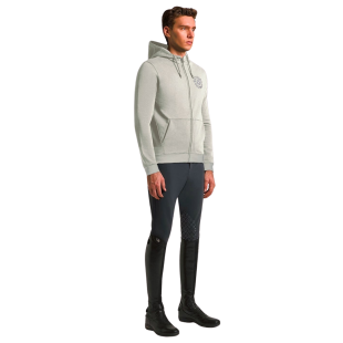 Bluza męska bawełniana CT Cotton w/Embroidery Logo Zip belgian block 
