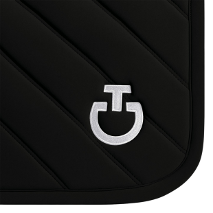 Czaprak Diamonds and Lines Quilted czarny VS