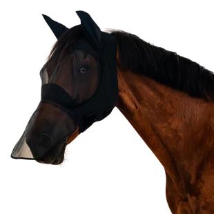 Maska przeciw owadom CT Fly Mask long  czarna 