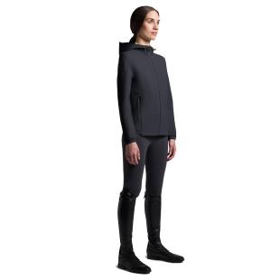 Bluza damska z kapturem  Softshell CT Perforated Jersey charcoal   