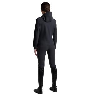Bluza damska z kapturem  Softshell CT Perforated Jersey charcoal   