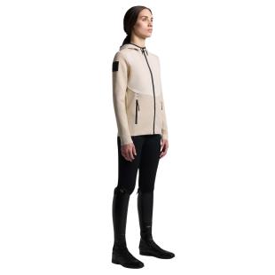 Bluza damska z kapturem Softshell  CT Tech Knit brich 