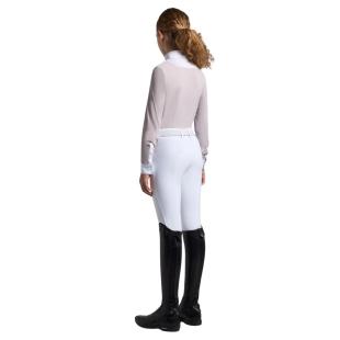 Koszula konkursowa Junior Jersey Perforated L/S Competition Shirt Young Rider violet ice 