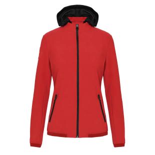 Bluza damska Softshell Warmup Jacket czerwony 