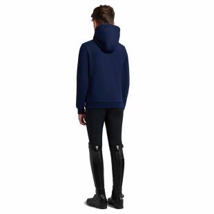 Bluza dziecięca CT Diagonal Zip Hoodie Young Rider royal blue   