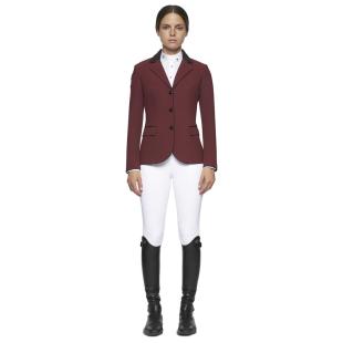 Frak damski Grand Prix Riding Jacket bordowy 