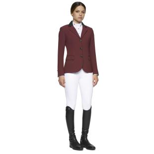Frak damski Grand Prix Riding Jacket bordowy 
