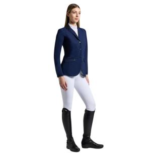 Frak damski Lightweight Jersey Zip Riding Jacket royal blue    