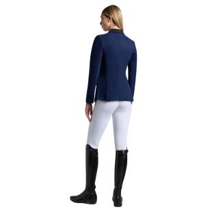 Frak damski Lightweight Jersey Zip Riding Jacket royal blue    