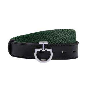 Obrazek dla: Pasek jeździecki damski Women's Elastic Belt CT Clasp jungle green 