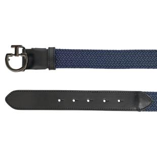 Pasek jeździecki damski Women's Elastic CT Clasp atlantic blue/czarny