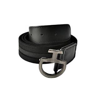 Obrazek dla: Pasek jeździecki unisex Metal CT czarny 