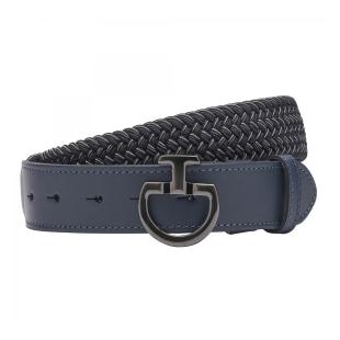 Obrazek dla: Pasek jeździecki damski Women's  Elastic Belt CT Clasp granatowoszary