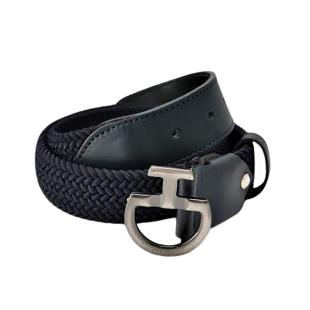 Obrazek dla: Pasek jeździecki damski Women's Elastic Belt CT Clasp granatowy