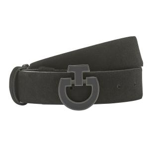 Pasek jeździecki damski  Women's Chamois czarny 