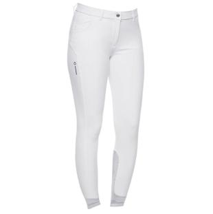 Bryczesy konkursowe damskie Revo RS  Regular Waist białe