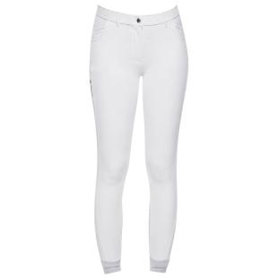 Bryczesy konkursowe damskie Revo RS  Regular Waist białe