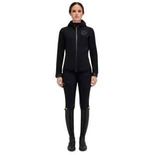 Bluza damska Softshell CT Academy 3Layer Hooded Zip granat 